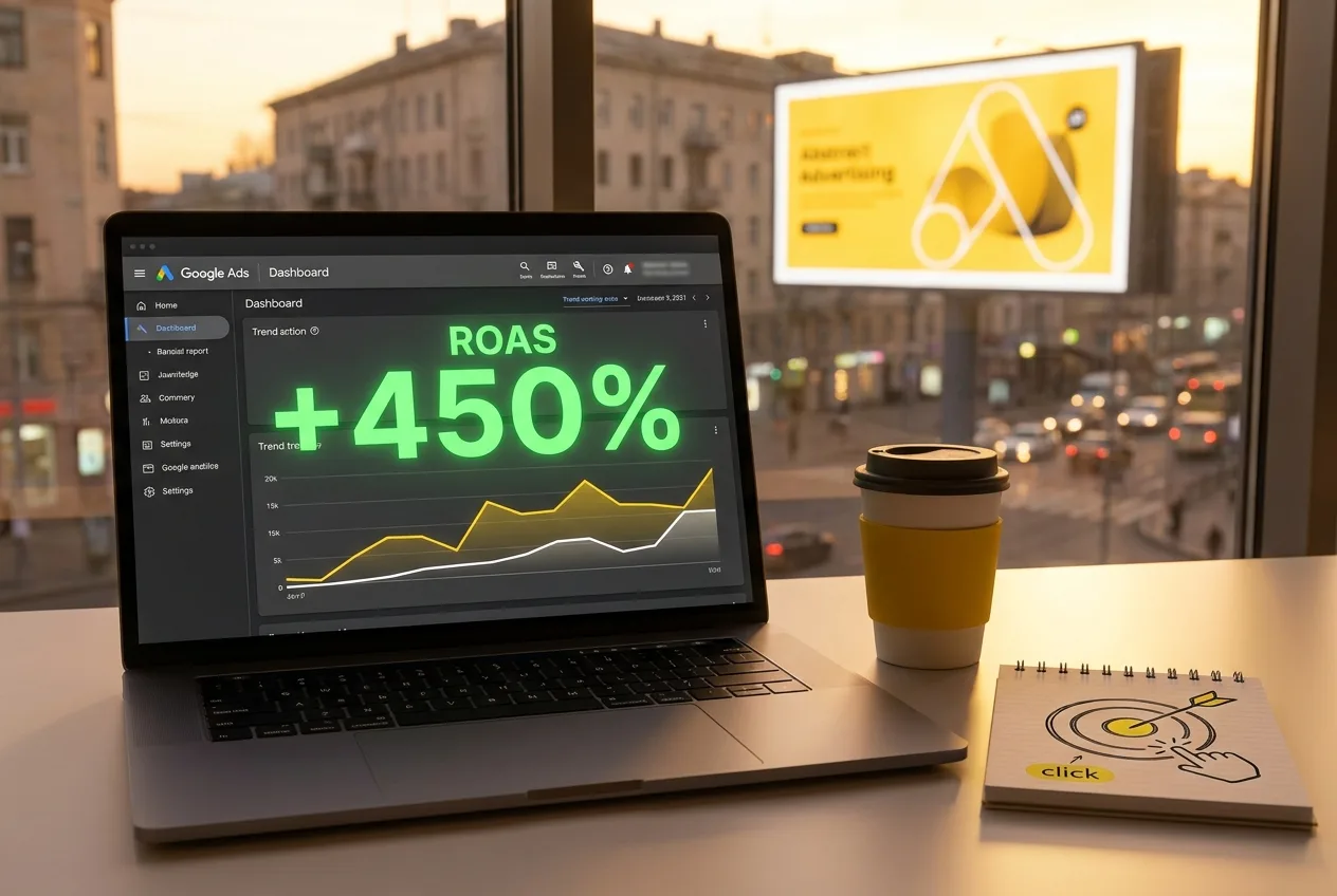 Paid media advertising campaign performance dashboard